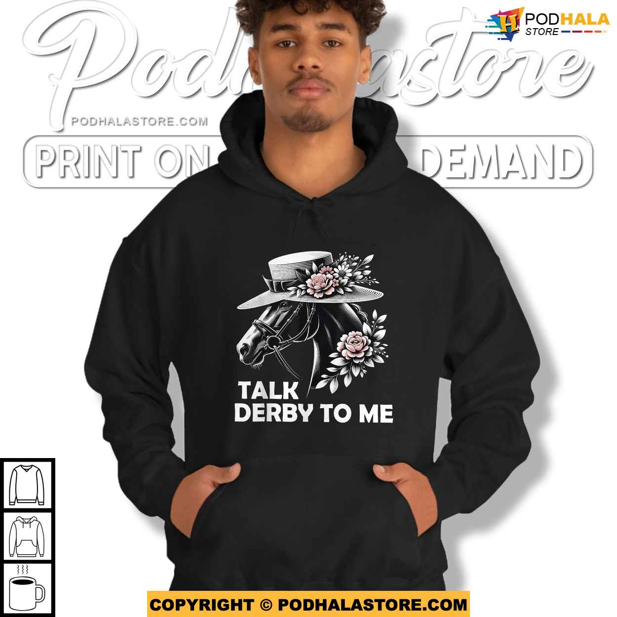 Talk Derby To Me Funny Horse Racing Derby Day 2024 Shirt