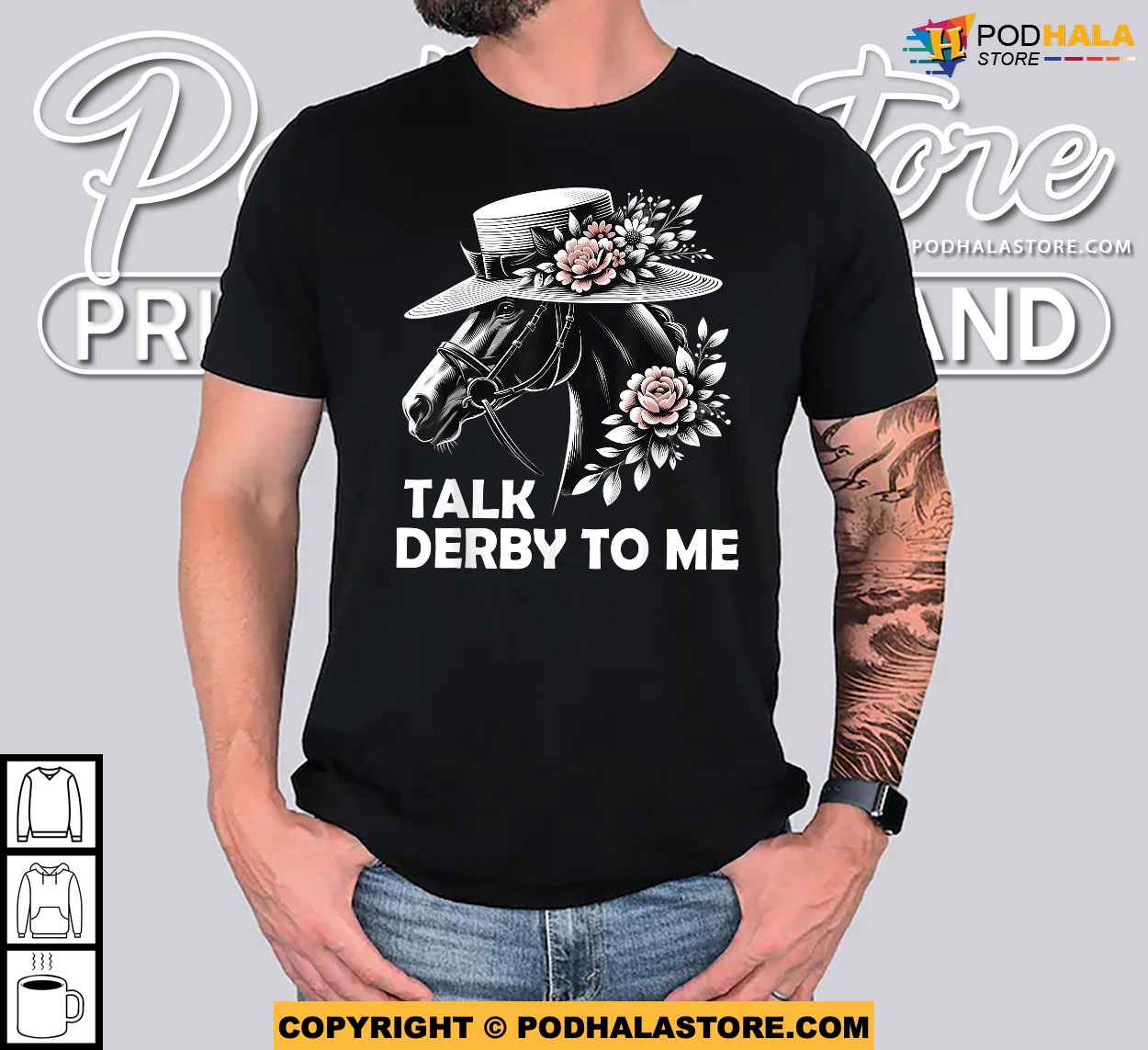 Talk Derby To Me Funny Horse Racing Derby Day 2024 Shirt