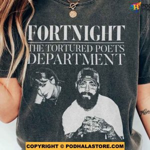 Taylor Tortured Poets Department Comfort Color Shirt, TTPD Shirt, Post Malone Tee