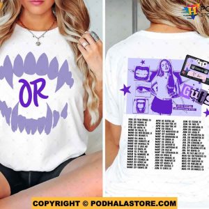 The Guts World Tour 2024 Olivia Rodrigo Shirt, Guts Olivia Shirt For Fans