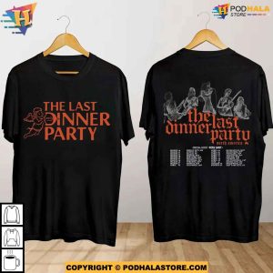 The Last Dinner Party Shirt, 2024 Tour Tee, Indie Rock Band Merch For Fans