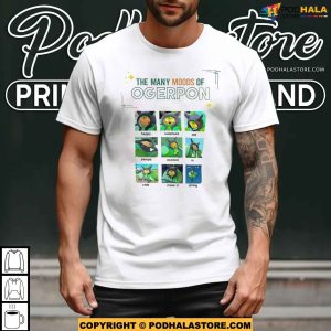 The Many Moods Of Ogerpon Shirt, Expressing All Your Feelings