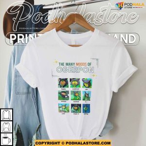 The Many Moods Of Ogerpon Shirt Expressing All Your Feelings 3
