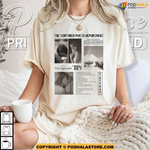 The Tortured Poets Department Tshirt TTTPD Merch Swift Gift For Fans 4