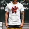 Train Hard Motivational Gym Shirt with Zangief-Inspired Design
