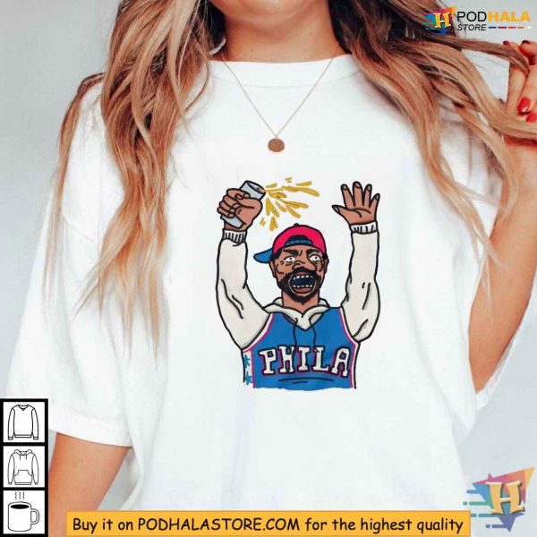 Angry Sixers Fan Shirt, Philadelphia 76ers Humorous Basketball Apparel