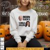 Biden Sucks Kamala Swallows Shirt, Provocative Political Satire Tee