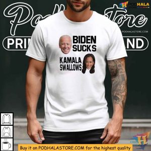 Biden Sucks Kamala Swallows Shirt Provocative Political Satire Tee 4 1