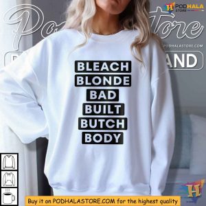 Bleach Blonde Bad Built Butch Body Jasmine Crockett Shirt 3
