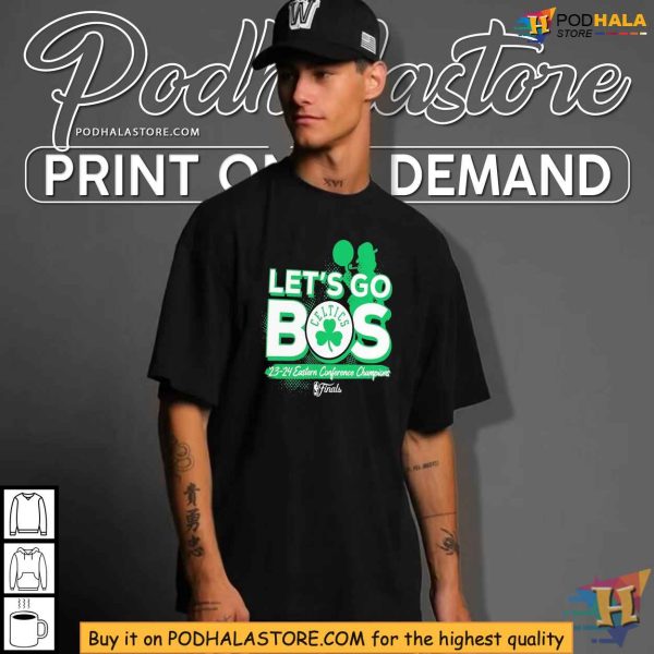 Boston Celtics 2024 Eastern Conference Champions Commemorative Shirt