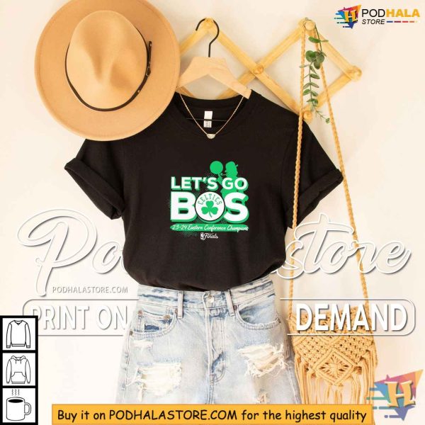 Boston Celtics 2024 Eastern Conference Champions Commemorative Shirt