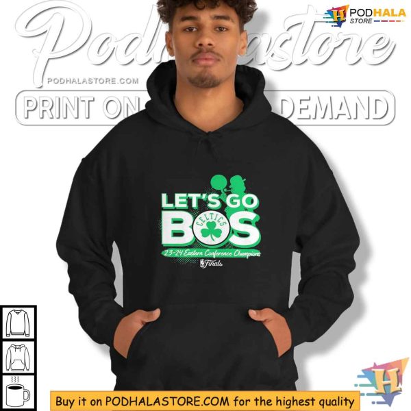 Boston Celtics 2024 Eastern Conference Champions Commemorative Shirt