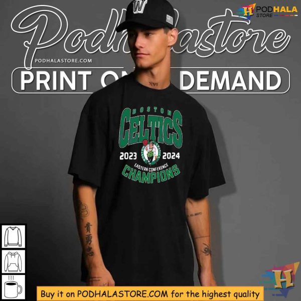 Boston Celtics 2024 NBA Eastern Conference Finals Champion Shirt