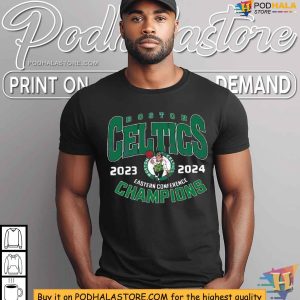 Boston Celtics 2024 NBA Eastern Conference Finals Champion Shirt 2