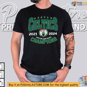 Boston Celtics 2024 NBA Eastern Conference Finals Champion Shirt 3