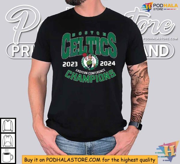 Boston Celtics 2024 NBA Eastern Conference Finals Champion Shirt