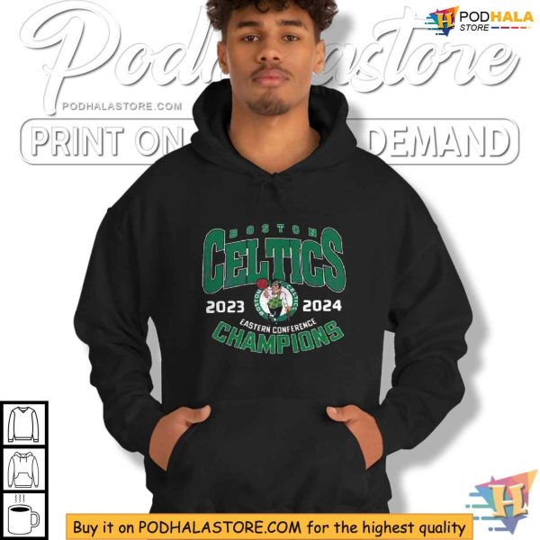 Boston Celtics 2024 NBA Eastern Conference Finals Champion Shirt