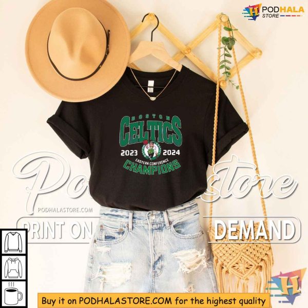 Boston Celtics 2024 NBA Eastern Conference Finals Champion Shirt