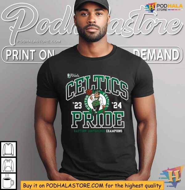 Celtics 2023 2024 Finals Shirt, Eastern Conference Champions