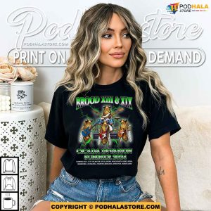 Cicada 80s Band Brood XIX and XIII Cicada Invasion Summer 2024 Shirt