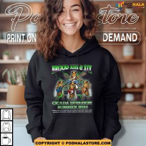 Cicada 80s Band Brood XIX and XIII Cicada Invasion Summer 2024 Shirt 3