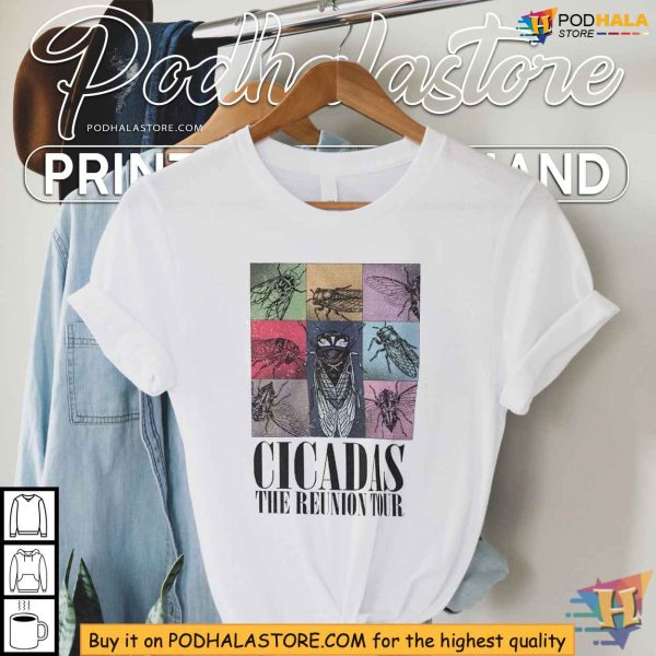 Cicada Shirt – Cicadas The Reunion Tour Graphic Tee