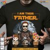 Custom Kids Name I Am Their Father Shirt, Star Wars Fathers Day 2024 Gift