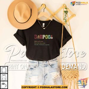 Deadpool Dad Definition Fathers Day Shirt Like A Dad Only Cooler 3