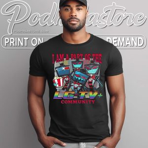 Exclusive Vox Hazbin Hotel LG TV Community Shirt Perfect for TV Enthusiasts 3