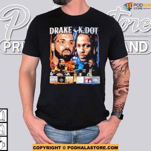 Funny Rap Battle Drake vs Kendrick Lamar Shirt Rap Royalty Face Off 2