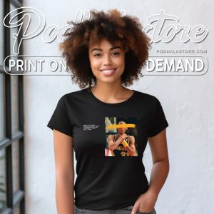 Haliburton x Reggie Miller Choke Gesture Shirt - Retro NBA Fashion