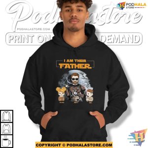 I Am Their Father Personalized Dad Shirt Custom Kids Name Shirt For Daddy 2