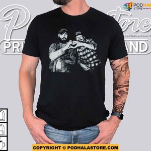 I Had Some Help shirt It takes two to break a heart in two Posty Wallen Tee 2