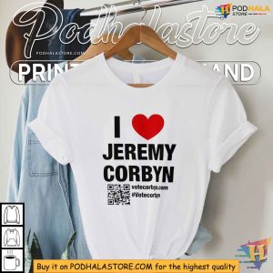 I Love Jeremy Corbyn Shirt - Laura Alvarez Endorsement