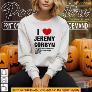 I Love Jeremy Corbyn Shirt Laura Alvarez Endorsement 2