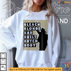 Jasmine Crockett Collection Bleach Blonde Bad Built Butch Body Shirt 2