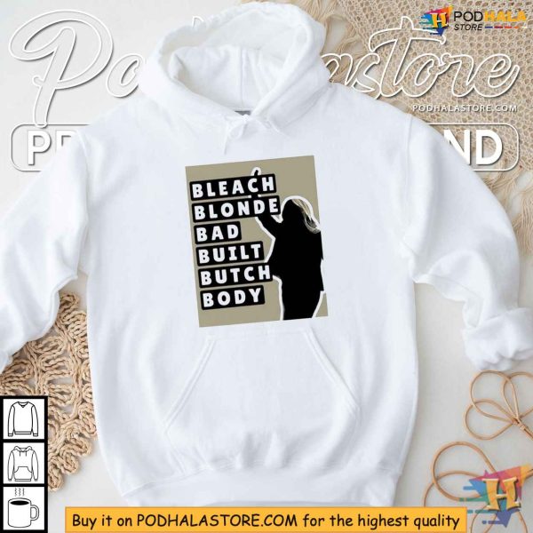 Jasmine Crockett Collection Bleach Blonde Bad Built Butch Body Shirt