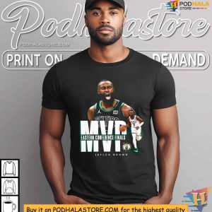 Jaylen Brown MVP Shirt - 2024 Eastern Conference Finals Commemorative