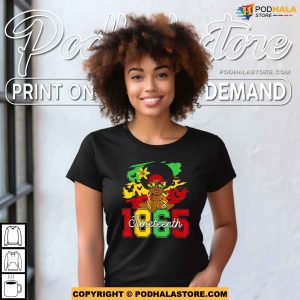 Juneteenth 1865 Celebrate Freedom Celebrating Black Women Shirt 2