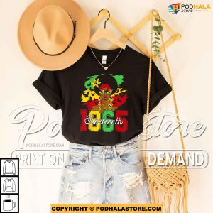 Juneteenth 1865 Celebrate Freedom Celebrating Black Women Shirt 3