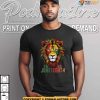 Juneteenth African American Black Lion 1865 King Shirt For Men Women