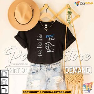 Matching Dad and Son Personalized Fathers Day Fist Bump Shirt 2