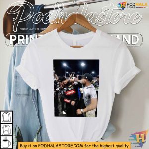 NASCAR Fight Ricky Stenhouse Throw Punch Kyle Busch Meme Shirt 4