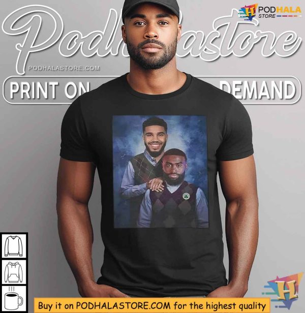 NBA Duo Jayson Tatum and Jaylen Brown Step Brothers Shirt For Fans