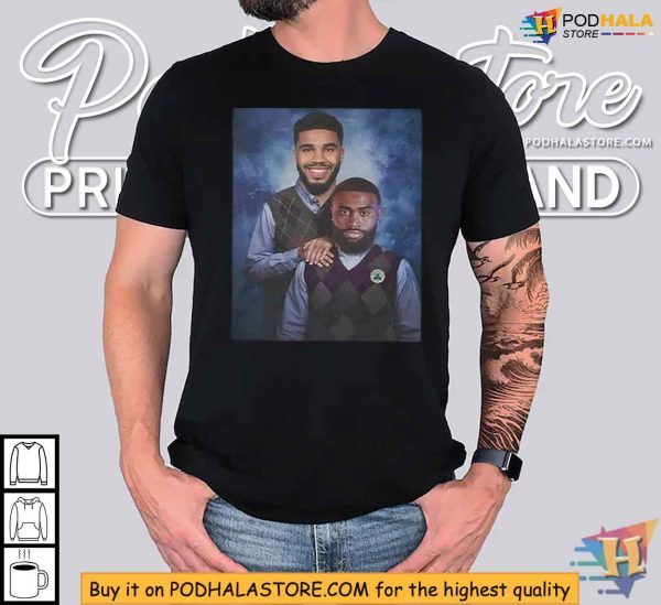 NBA Duo Jayson Tatum and Jaylen Brown Step Brothers Shirt For Fans
