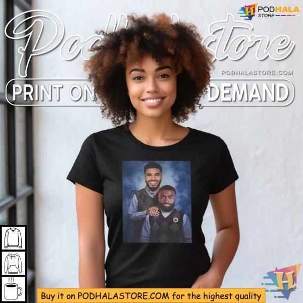 NBA Duo Jayson Tatum and Jaylen Brown Step Brothers Shirt For Fans