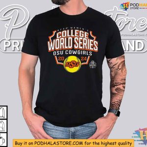 OSU Cowgirls Softball 2024 Womens College World Series Shirt 2