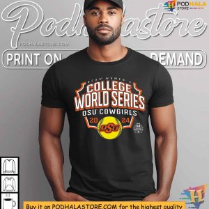 OSU Cowgirls Softball 2024 Womens College World Series Shirt 3