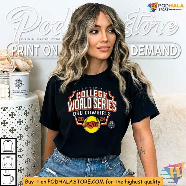 OSU Cowgirls Softball 2024 Womens College World Series Shirt