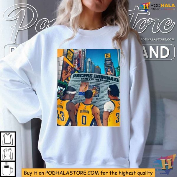 Pacers Dominate Game 7 Shirt – Celebrate Indiana Pacers Victory